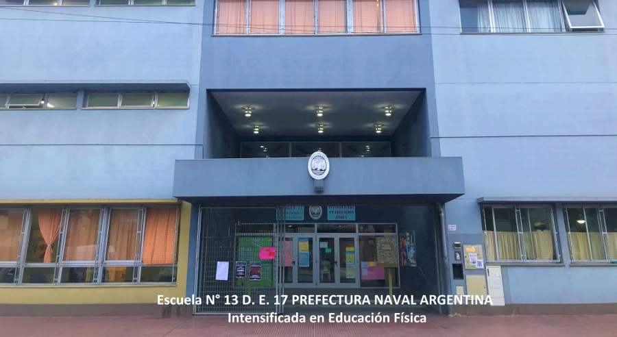 Avanza la reparación de la Escuela N° 13  D.E. 17 “Prefectura Naval Argentina”