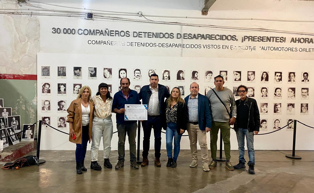 La Junta Comunal 10 visitó los ex centros clandestinos que funcionaron en Floresta y otorgó un reconocimiento a la Marcha Orletti-Olimpo | Memoria Verdad y Justicia