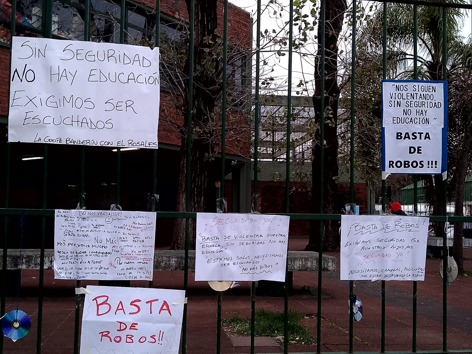 Floresta: En la escuela Rosales los chicos ya no se sienten seguros | El establecimiento educativo sufrió cinco robos en seis meses