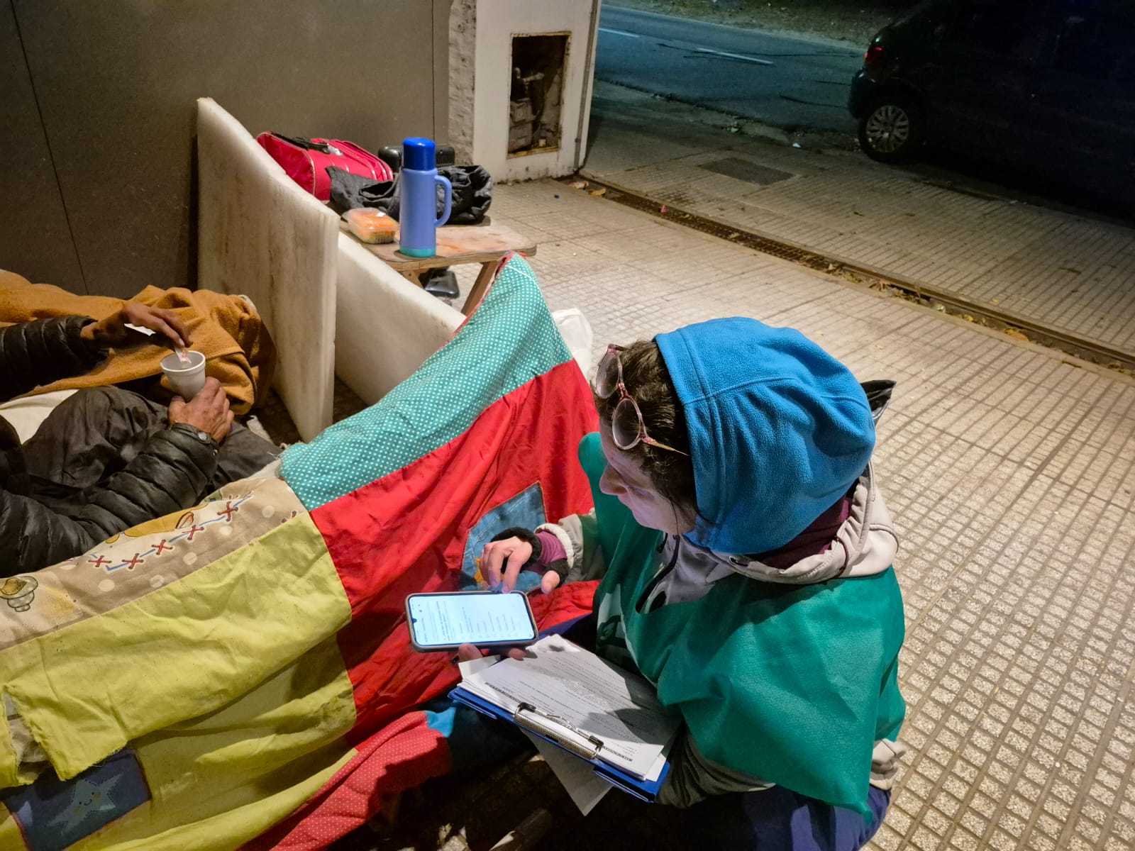 Se realizó el Tercer censo popular para personas en situación de calle en la comuna 10