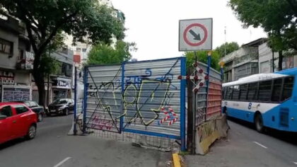 Floresta: levantaron los obradores del Ferrocarril Sarmiento