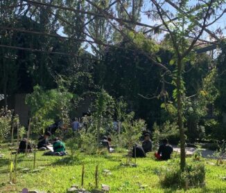 Un espacio de memoria convertido en aula verde | El trabajo de La Candelaria en el ex Olimpo