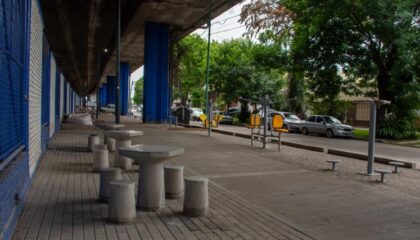 Villa Luro: Remodelan el entorno del estadio Amalfitani