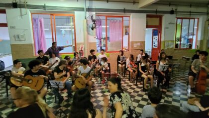 La Escuela de música de Floresta le abre las puertas al 2026