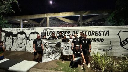 El mural como acto de identidad y memoria | Pintadas All Boys deja su marca en la Comuna 10