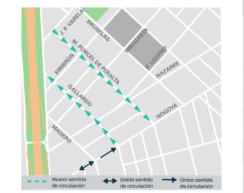 Versalles: Las calles Manuel Porcel de Peralta y Gallardo cambian de sentido